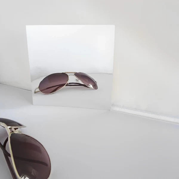 3D Square Mirror Wall Stickers