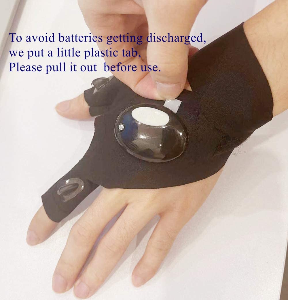 Flashlight Gloves (1 Pair )