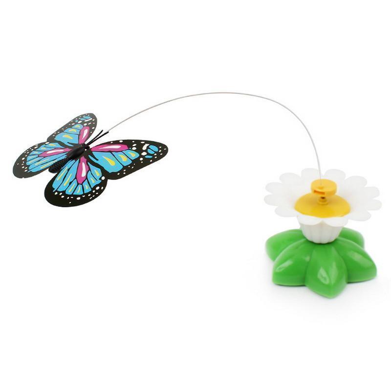 Electric Rotating Butterfly Cat Toys