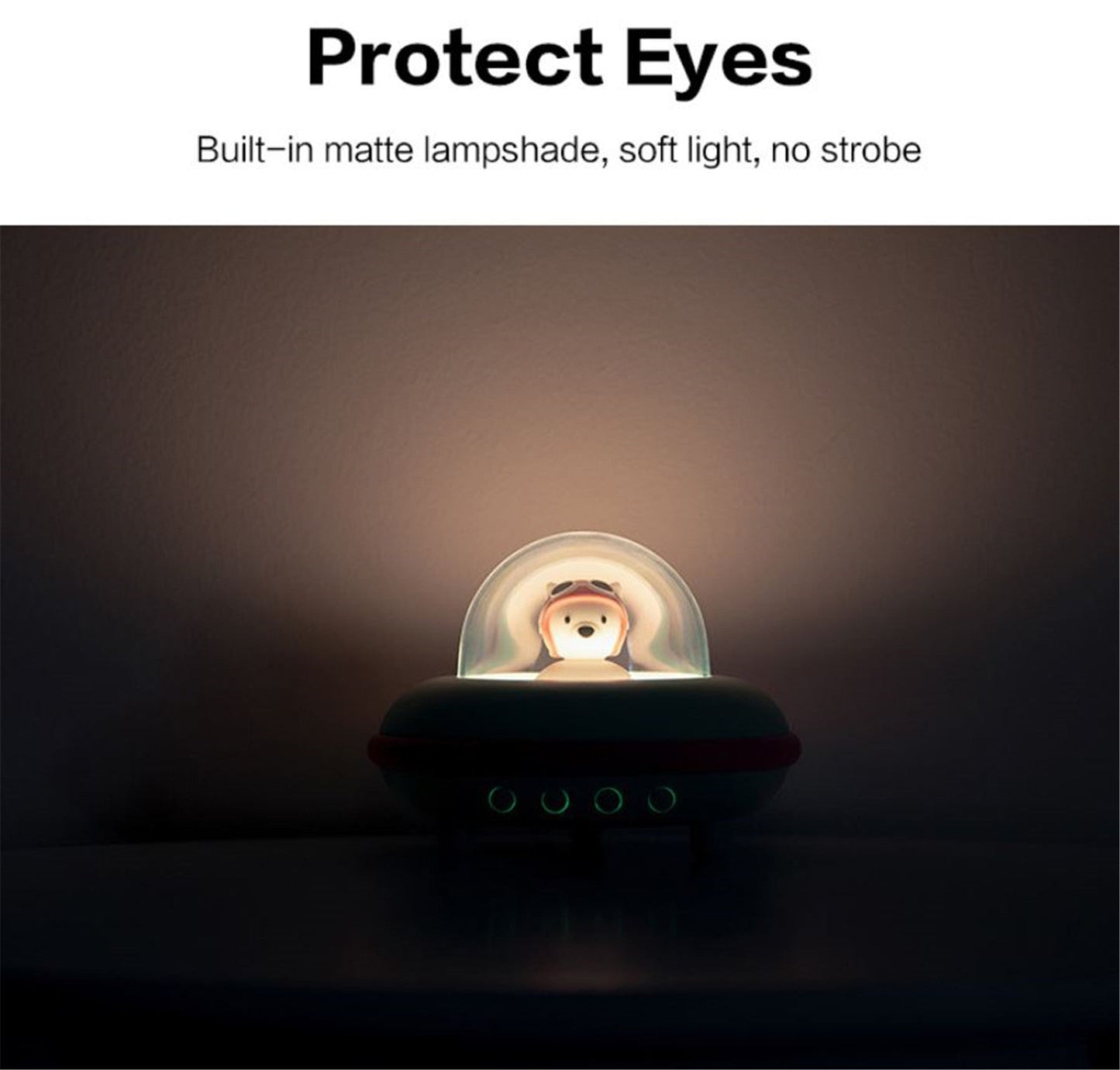 Intelligent sleep aid music lamp