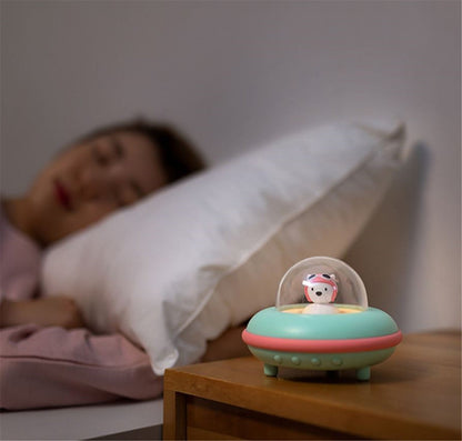 Intelligent sleep aid music lamp