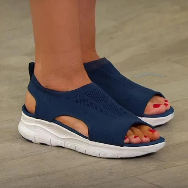 Stretch Slide Stretch Orthotic Slide Sandals – ranforward