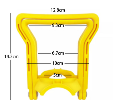 2 Pcs Bucket Lifter（blue and yellow）