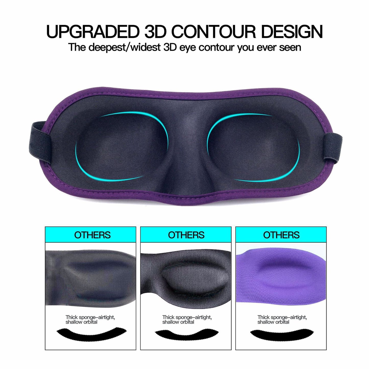 3D Eye Mask for Sleeping