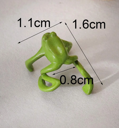 frog earring（one pair）