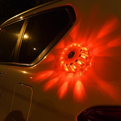 Magnetic LED Emergency Safety Flare Set （Set Of 2）