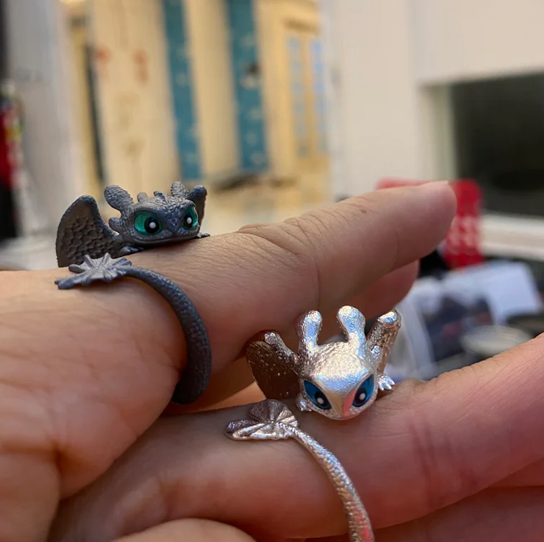 Adjustable Dragon ring